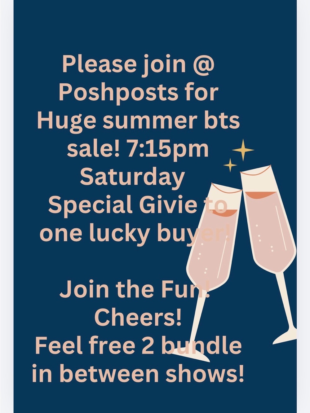 Live Notice!l Like this listing2be notified of lives!join the fun! All NWT!